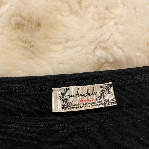 Free People sheer puff shoulder tank top - Picture 2 of 3